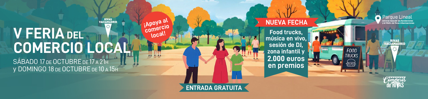 Imagen Feria del Comercio Local: dos citas con los productos de proximidad en Rivas
