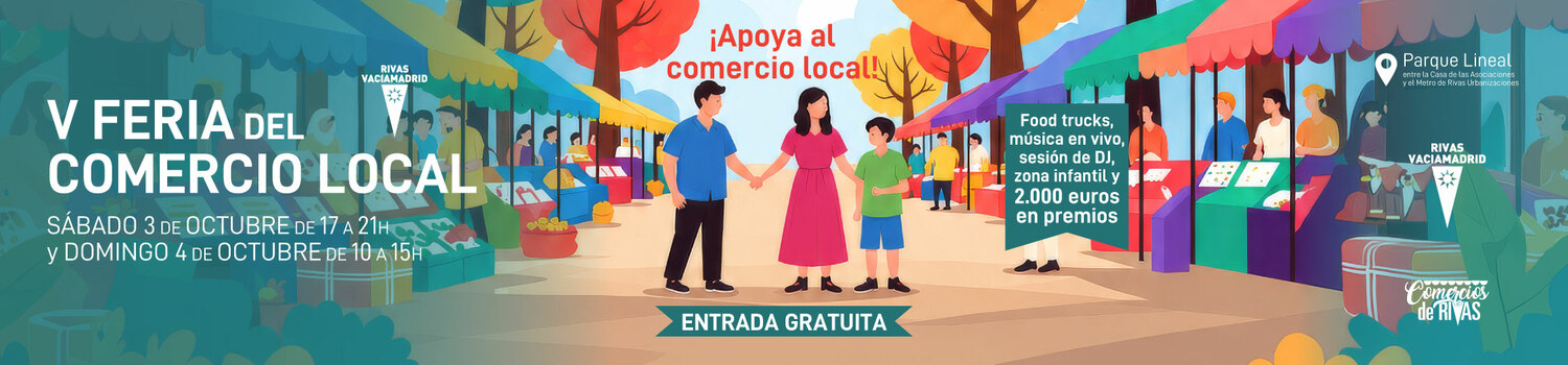 Imagen Feria del Comercio Local: dos citas con los productos de proximidad en Rivas