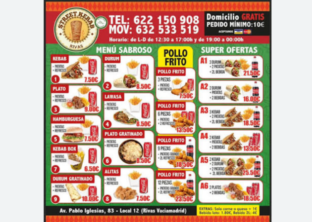 Image gallery Street kebab Rivas 1