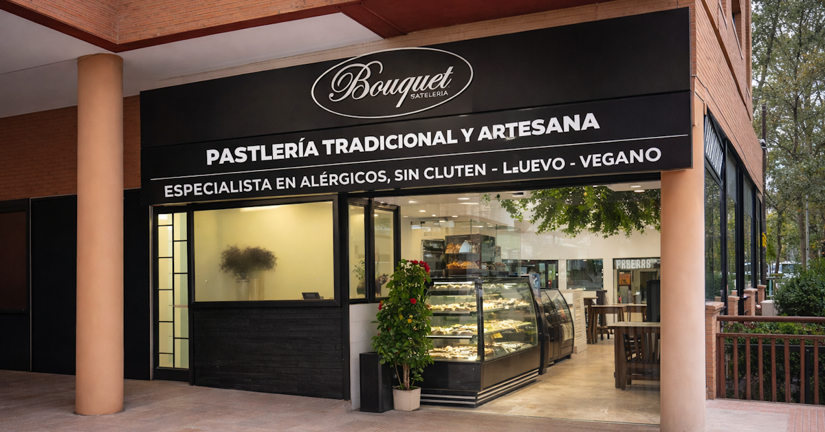 封面照片 花束咖啡店和糕点店